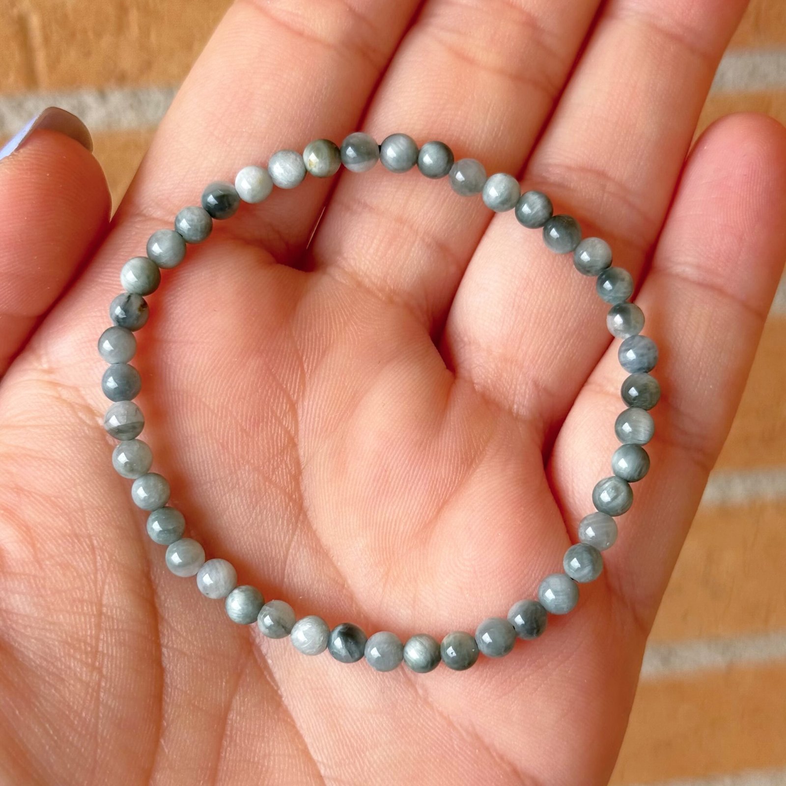 Pulsera bolas ojo de águila