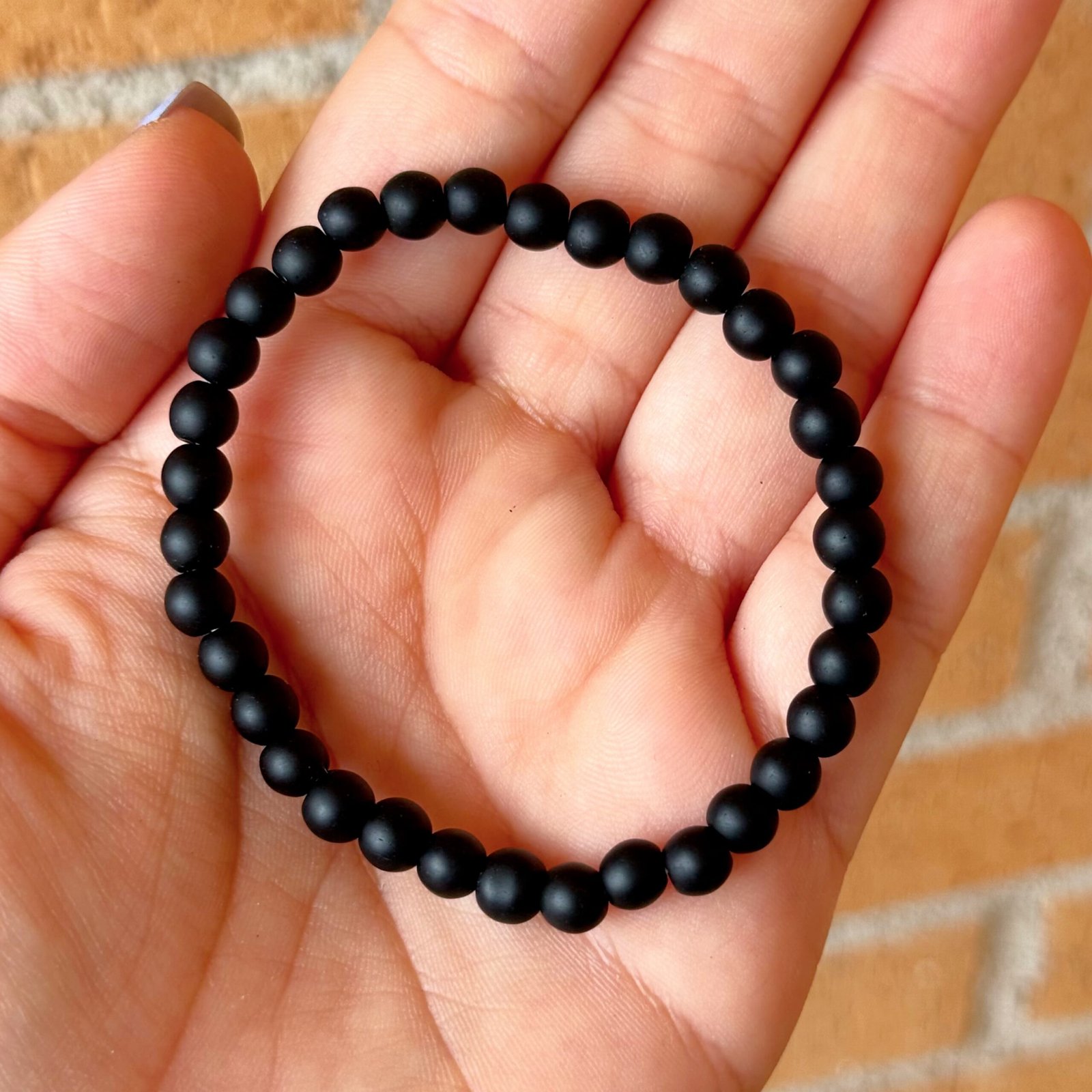 Pulsera bolas Shaligram