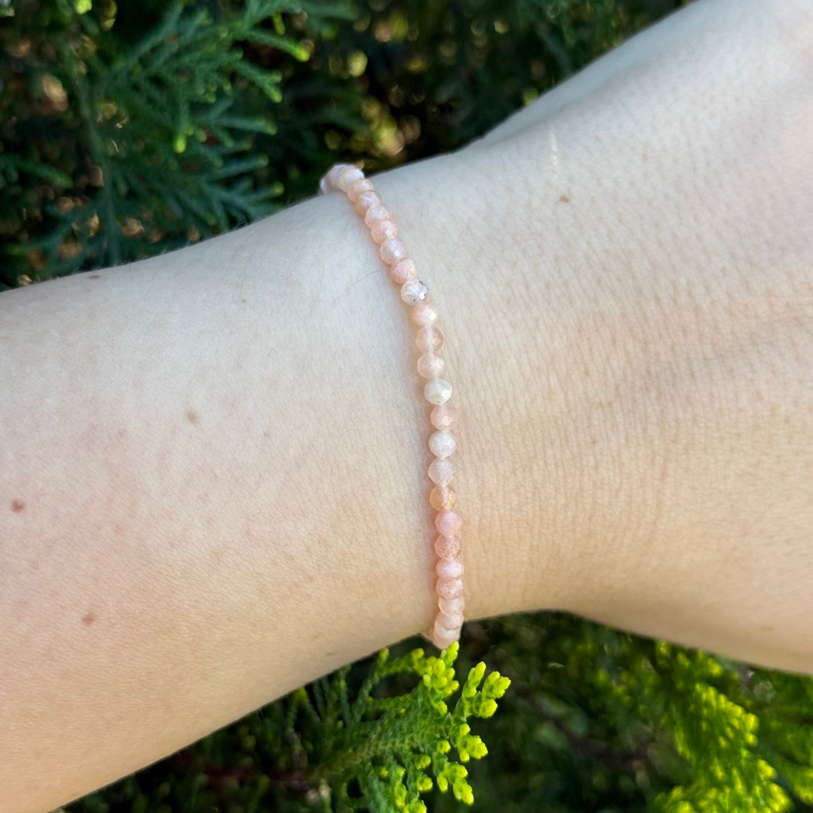 Pulsera facetada Piedra Sol 3mm